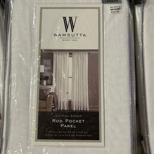 Wamsutta rod pocket panels